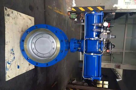 氣動四氟蝶閥 D671X-16