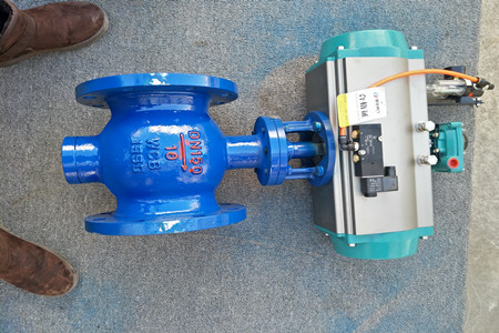 羅茨風機氣動蝶閥